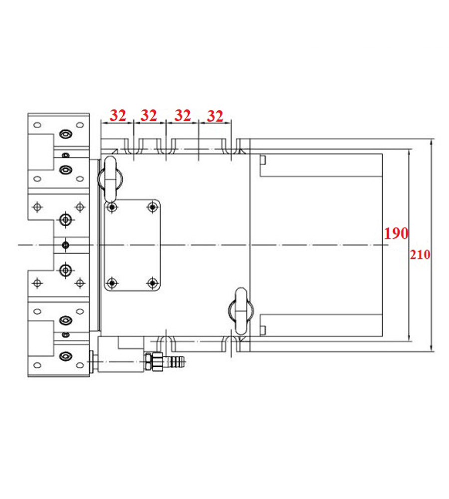Характеристики револьверной головки HAK31080