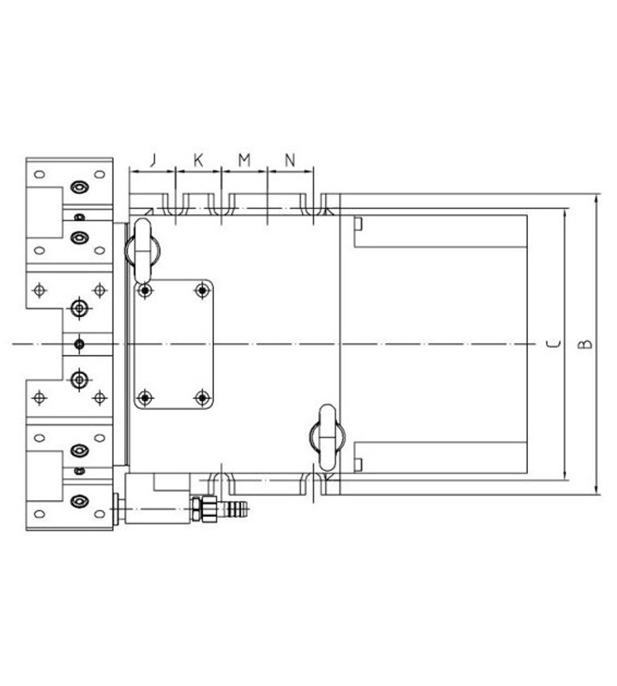 Характеристики револьверной головки HAK31125(8)